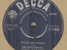 THE CHECKMATES**STICKS AND STONES**MOD**BEAT**JOE MEEK**HEAR IT