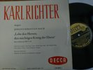 KARL RICHTER  - CHLOE OWEN / BACH / DECCA LW 50057