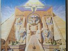 IRON MAIDEN POWERSLAVE LP VG VINYL Original inner