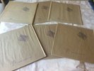 LED ZEPPELIN - IN THROUGH THE OUT DOOR. COMPLETE SET OF 6 x UK VINYL ALBUMS