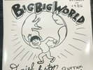 Daniel Johnston And The Rhythm Rats “Big Big World” 7” Rare 1991 Twang Records