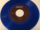 The Beatles 45 Blue Colored Vinyl Come Together & Something Jukebox Record