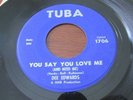 RARE-DETROIT NORTHERN SOUL-TUBA RECORDS 1706-DEE EDWARDS-YOU SAY YOU LOVE ME-45