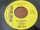 THE DRAMATICS RARE DETROIT NORTHERN SOUL 45 ON SPORT LBL ALL BECAUSE OF YOU
