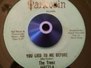 THE TREEZ You Lied To Me Before HARLEQUIN 660725 45 Record GARAGE MONSTER VG-/VG