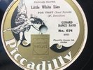 78 rpm CABARET FOUR & CUNARD DANCE BAND - PICCADILLY 671