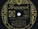 78 rpm THE MILLS BROTHERS Some Of These Days / Tiger Rag UK 1930s Brunswick 10