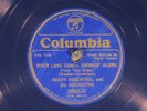 78 RPM -- Columbia blue shellac lot. 5 78s 1933-34, mostly E, Jazz - Dance Band
