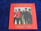 Television - Adventure 1978 UK LP ELEKTRA 1st RED VINYL EX PUNK/KBD