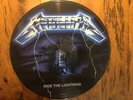 METALLICA RIDE THE LIGHTNING PICTURE DISC 12