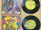 2 Vintage 45 RPM Records Dinner with Drac & the Banana Splits 1969 Peter Pan