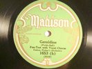 78 : MADISON  1653 - FRED HALL /GREY GULL BAND-GERALDINE (HOT) /SLEEPY VALLEY