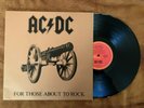 AC/DC For Those About To Rock OZ 1st Press LP Vinyl Record Alberts inc Flyer NM