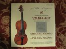 PAGANINI VARIAZIONI SUL BARUCABA' ACCARDO VIOLIN DYNAMIC 1ED ITALY SEALED