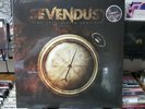 SEVENDUST -TIME TRAVELERS & BONFIRES - CLEAR AND BLACK SMOKE VINYL  OUT OF PRINT