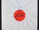 SUN RA Outer Reach Intensity-Energy LP Saturn Rare Cosmic Jazz Hand Drawn Art M-