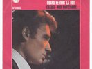 single italien 373656 Quand revient la nuit Hallyday. Très rare dans cet état