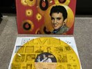 Elvis Presley - Golden Records - Gold Vinyl Canada Record Rare - Excellent Con