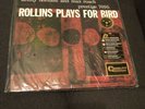 Rollins Plays for Bird Sonny Rollins (Vinyl LP)(Mono), 2012, Analogue Production