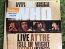 THE WHO “Live Isle of Wight Festival 1970 3x ORANGE VINYL LP SET SAINSBURY’S Exc