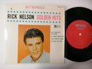 Rick Nelson ?– Golden Hits / Rare Japan 45T 7' EP