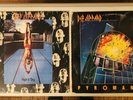 Def Leppard Pyromania Vinyl LP 1983 First Press AND High N Dry 1981 Vinyl Record