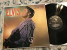 ELVIS PRESLEY   ELVIS LP   RCA VICTOR LPM-1382 MONO   BAND   BANDED   AD BACK
