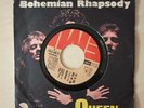 queen bohemian rhapsody 7” Promo Italy Die Cut Sleeve RARE