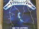 Metallica Vinyl LP - Ride the Lightning as new condition, never played