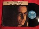 Bill Evans Trio How My Heart Sings Stereo Riverside LP Record JAZZ SCARCE SEE