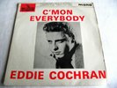 EDDIE COCHRAN   C'MON EVERYBODY ** 1963 LIBERTY 45 EP