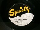 LITTLE RICHARD   LONG TALL SALLY / SLIPPIN' AND SLIDIN'   SPECIALTY 78 RPM