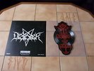 Desaster ?– Zombie Ritual / Devil's Sword Pic-Shape LP First Press 2009 ltd. 999