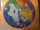 RAINBOW BRITE Paint a Rainbow in Your Heart LP Picture Disc Record 1984 VG