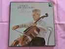 J S BACH Cello Suites Paul Tortelier UK HMV 3LP box SLS 798 Green CSD 3685-7