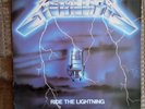 Metallica Ride The Lightning vinyl Vertigo spaceships label