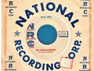 PAUL PEEK ESQUERITA THE ROCK A ROUND ROCKABILLY BOPPER 7 IN 45 RPM RECORD