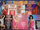 8 TOP OF THE POPS RECORDS BUNDLE LP'S VINYL CLEANED 15 21 32 70 74 79 1978 1975