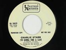 R&B Soul Mod 45 - Charlie Starr - I'm Gonna Find A Cave - UA - VG++ mp3