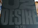 U2 Desire. (9.23). Black Label Single Sided Promo. Only 800. Stunning. 12 inch