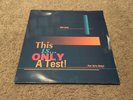 This Is Only A Test  Razormaid Records 3LP 12'' Transparent Vinyl Record SP-013