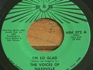 The Voices Of Nashville -I'm So Glad- Gospel Deep Soul R&B 45 on HSE - Hear