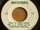 Rev. A.D. Jones & The Corinthian Specials - KY Gospel Shouter 45 - Hear