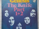 GENESIS The Knife / Same (Part 2) West German 45/7” Black Vinyl Repro. Single