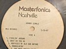 1987 MASTERFONICS NASHVILLE ACETATE TEST PRESSING MCA RECORDS: JOHNNY GIMBLE