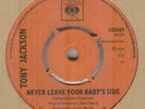 TONY JACKSON**NEVER LEAVE YOUR BABY'S SIDE**BEAT**THE SEARCHERS**HEAR IT