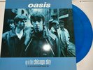 OASIS, UP IN THE CHICAGO SKY, LIVE 10/15/1994, BLUE VINYL 2LP SET, W/ INSERTS