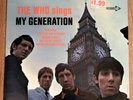 THE WHO SINGS MY GENERATION original factory sealed FIRST PRESSING