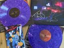 The Midnight, Monsters 2LP, RARE SIGNED by Tim & Tyler, Purple Swirl Vinyl