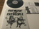 Fat Music For Fat People LP Record Gray Marbled Vinyl 1/389 Nofx Rancid Lagwagon